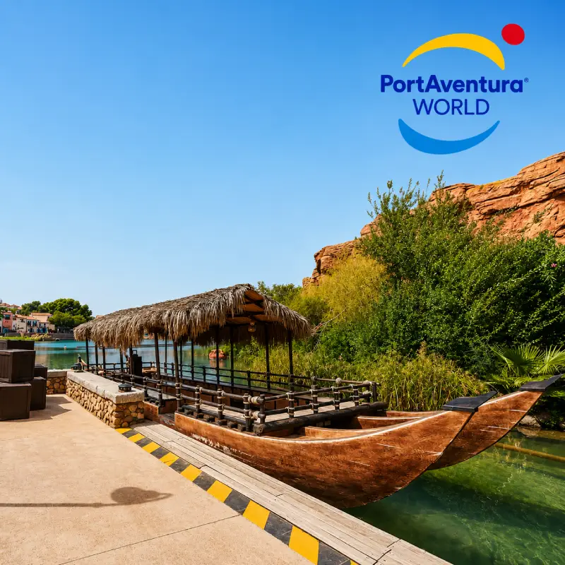 Portaventura World zona Mediterránia